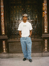 Stencil Logo Tee, Ash