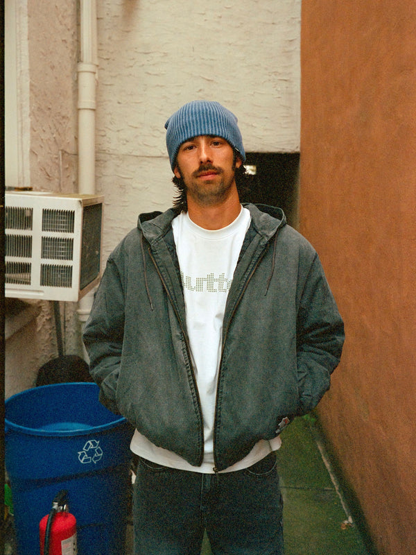Butter Goods Insulated Work Jacket, Washed Black