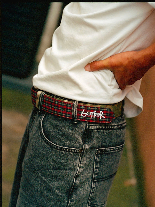 Butter Goods Patchwork Belt, Multi