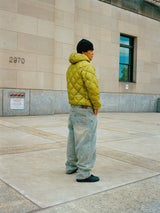 Diamond Quilt Puffer, Lime