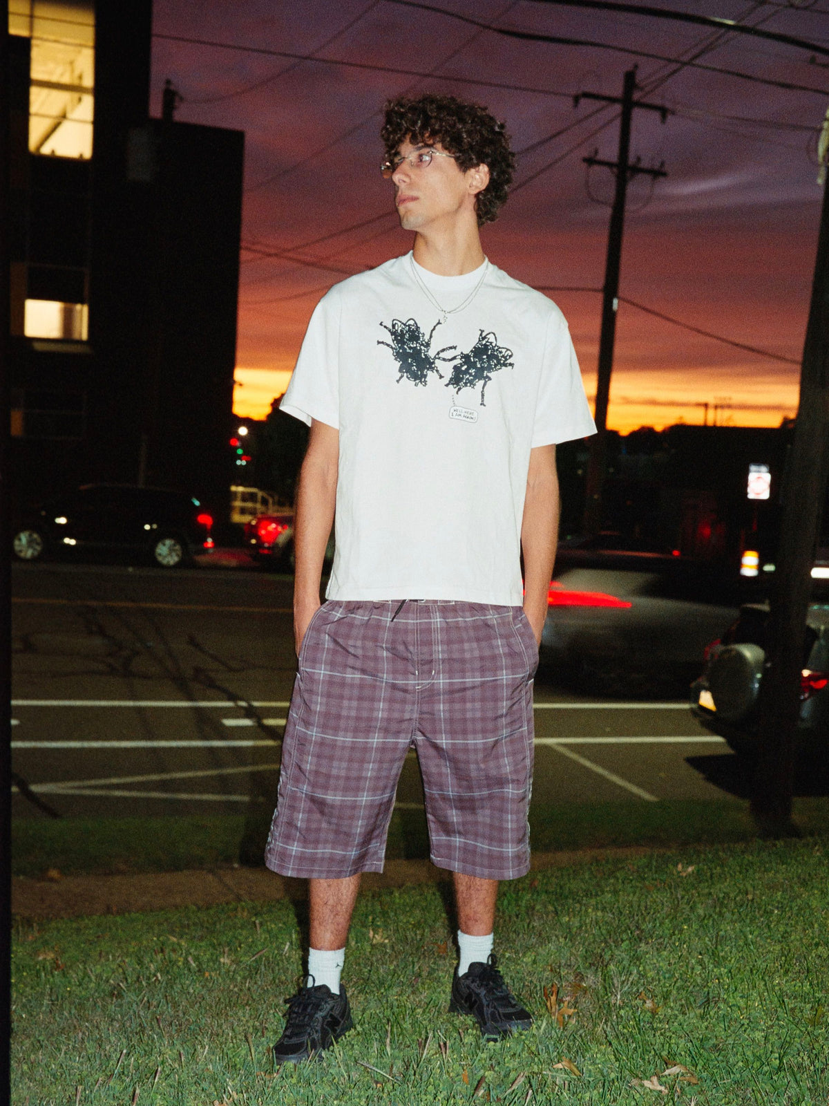 Again Tee, White