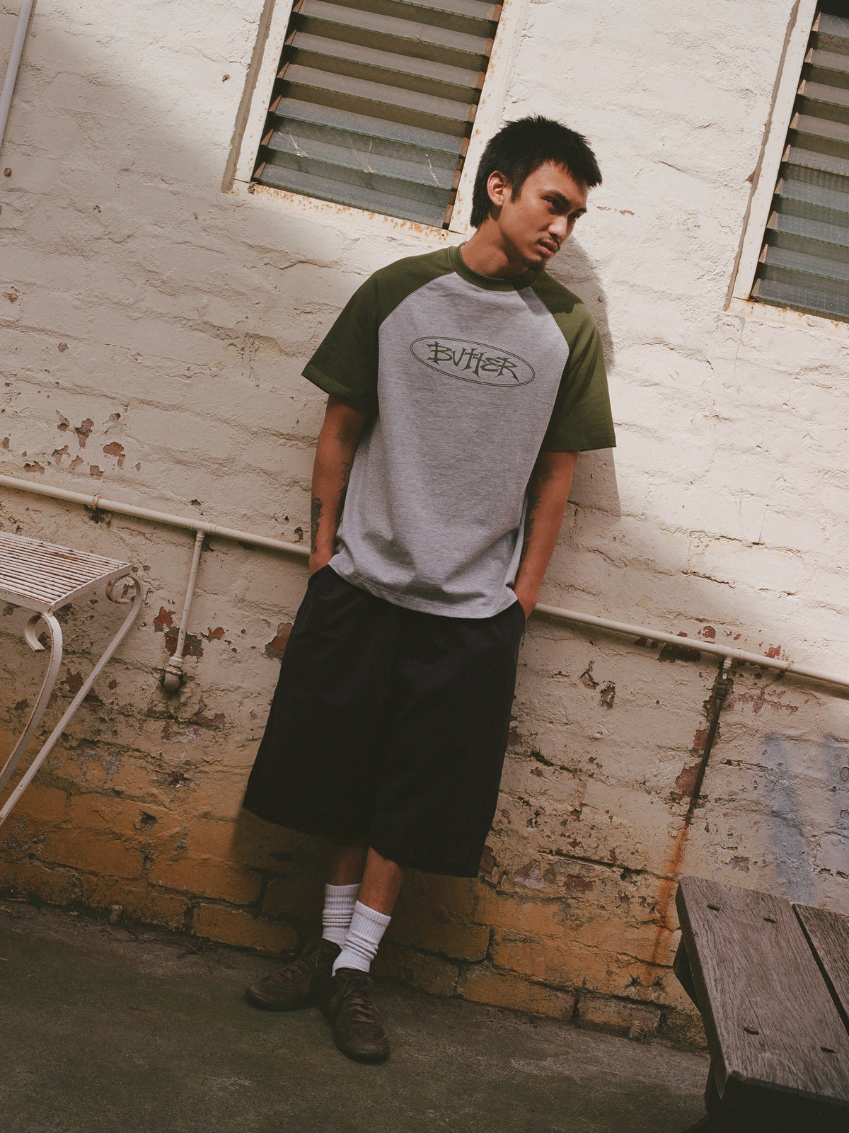 Loose Shorts, Washed Navy