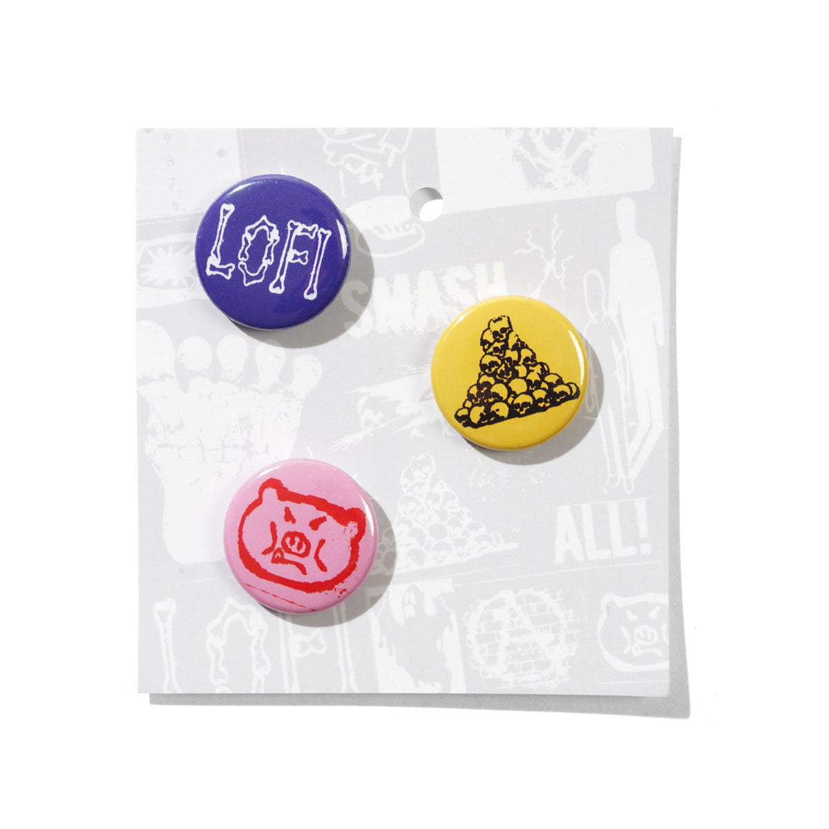 Button Pin Pack, Multi