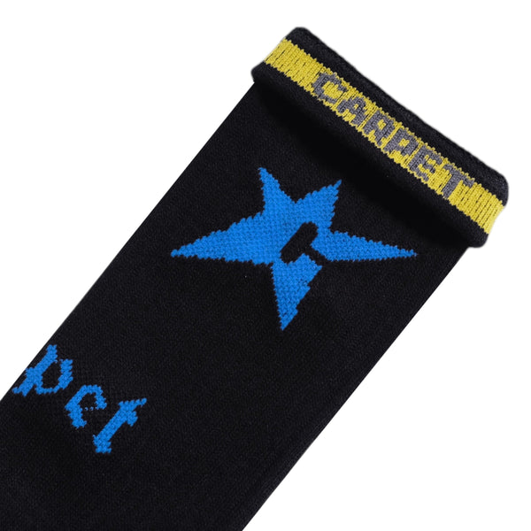 Carpet Company C-Star Socks, Black
