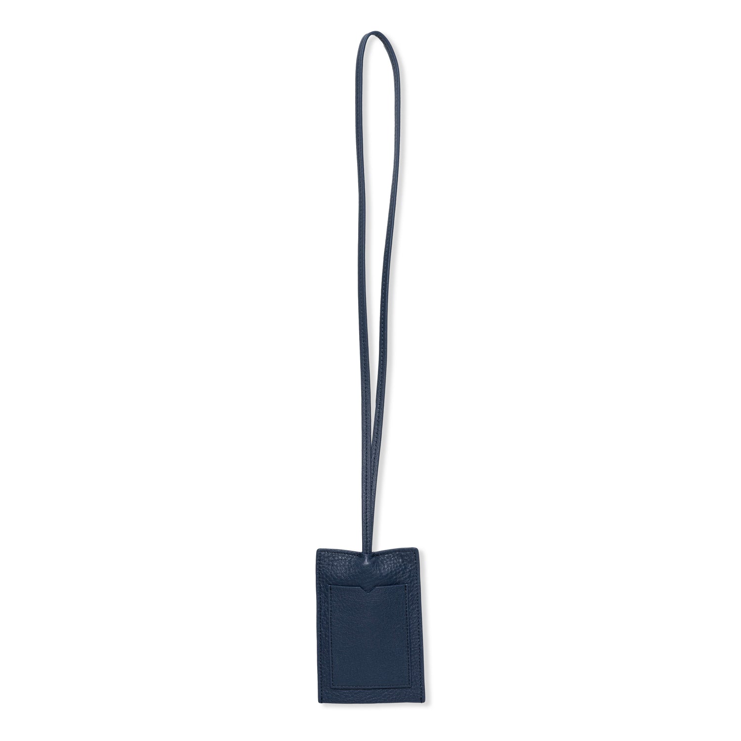 Leather Pouch, Blue