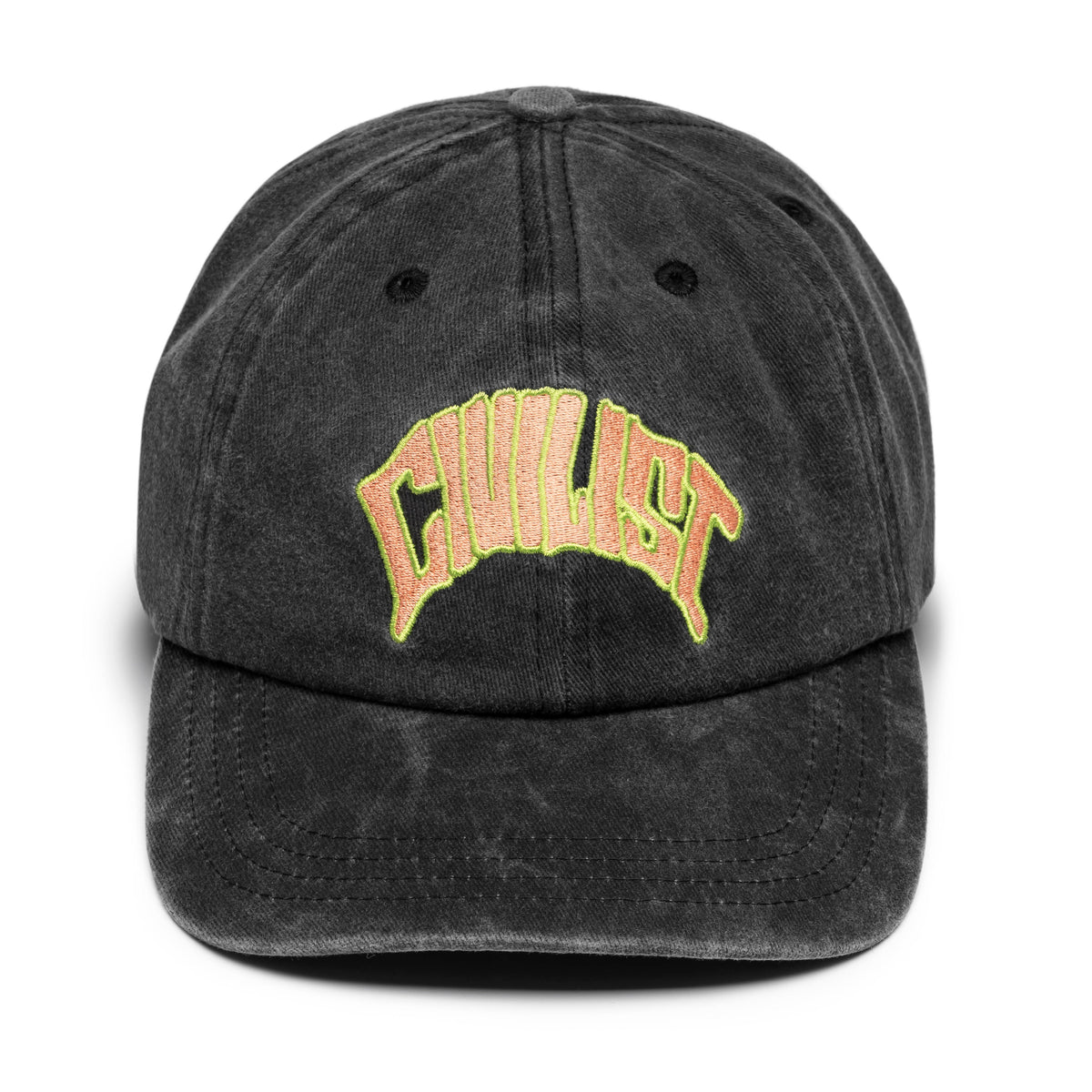 Arch Low Pro Hat, Washed Black