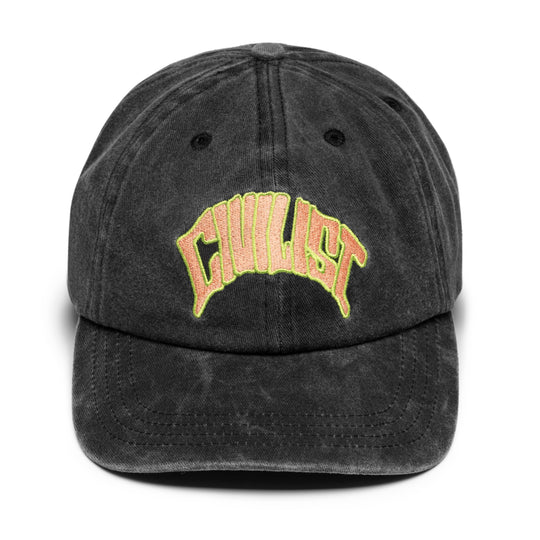 Arch Low Pro Hat, Washed Black