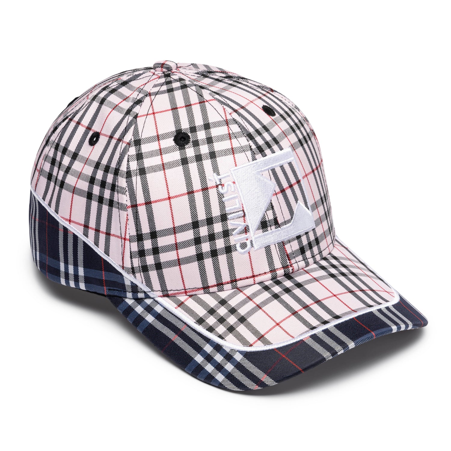 Checks Low Pro Hat, Pink / Blue