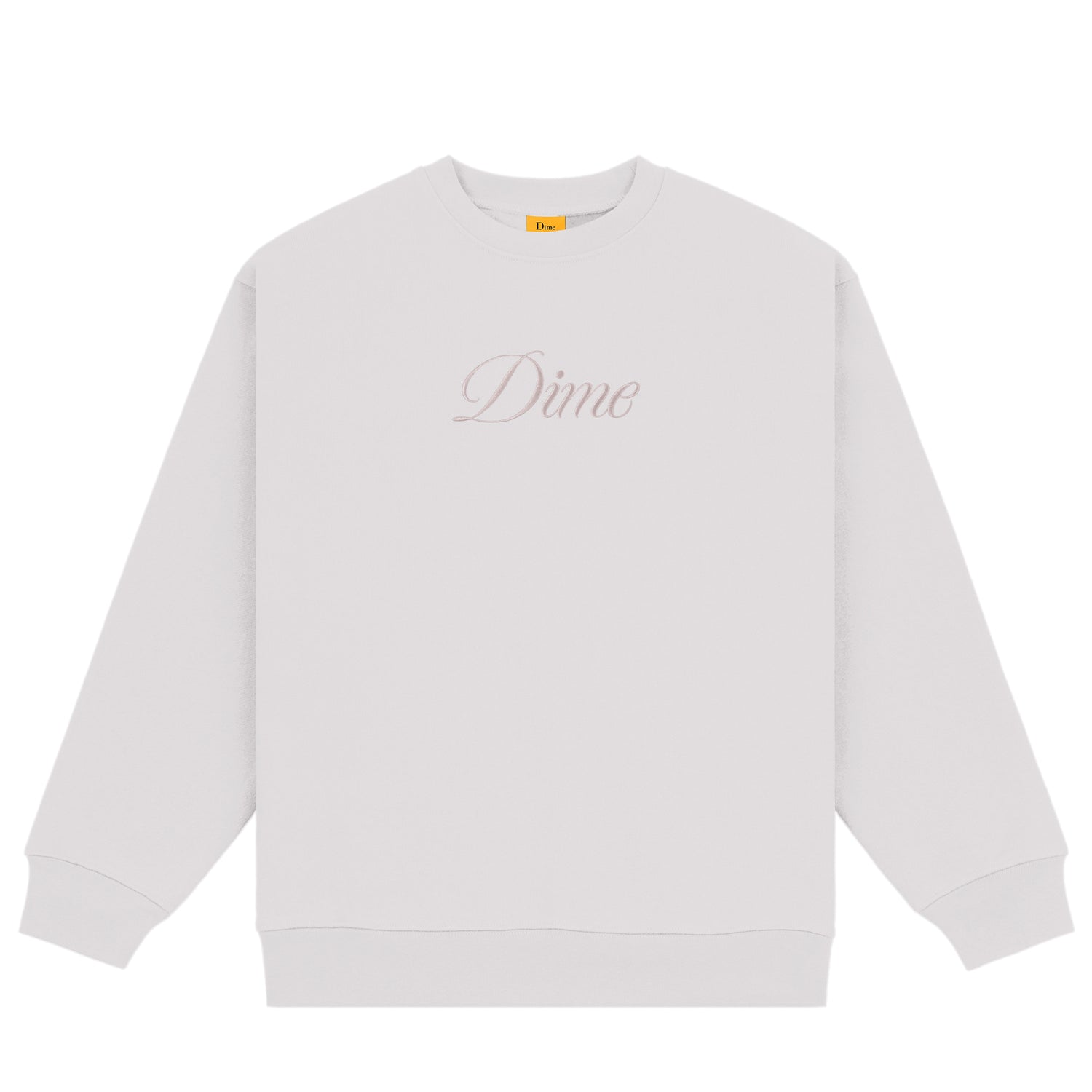 Cursive Logo Crewneck, Cement