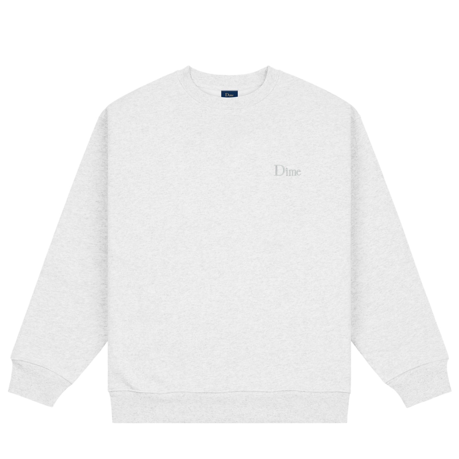 Classic Small Logo Crewneck Sweatshirt, Ash