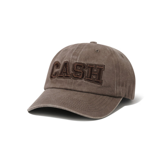 Campus 6 Panel Cap, Washed Brown