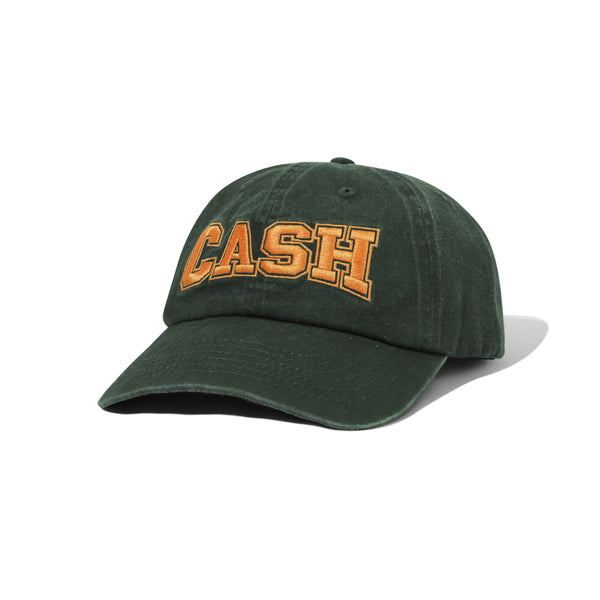 Cash Only Campus 6 Panel Cap, Washed Fatigue