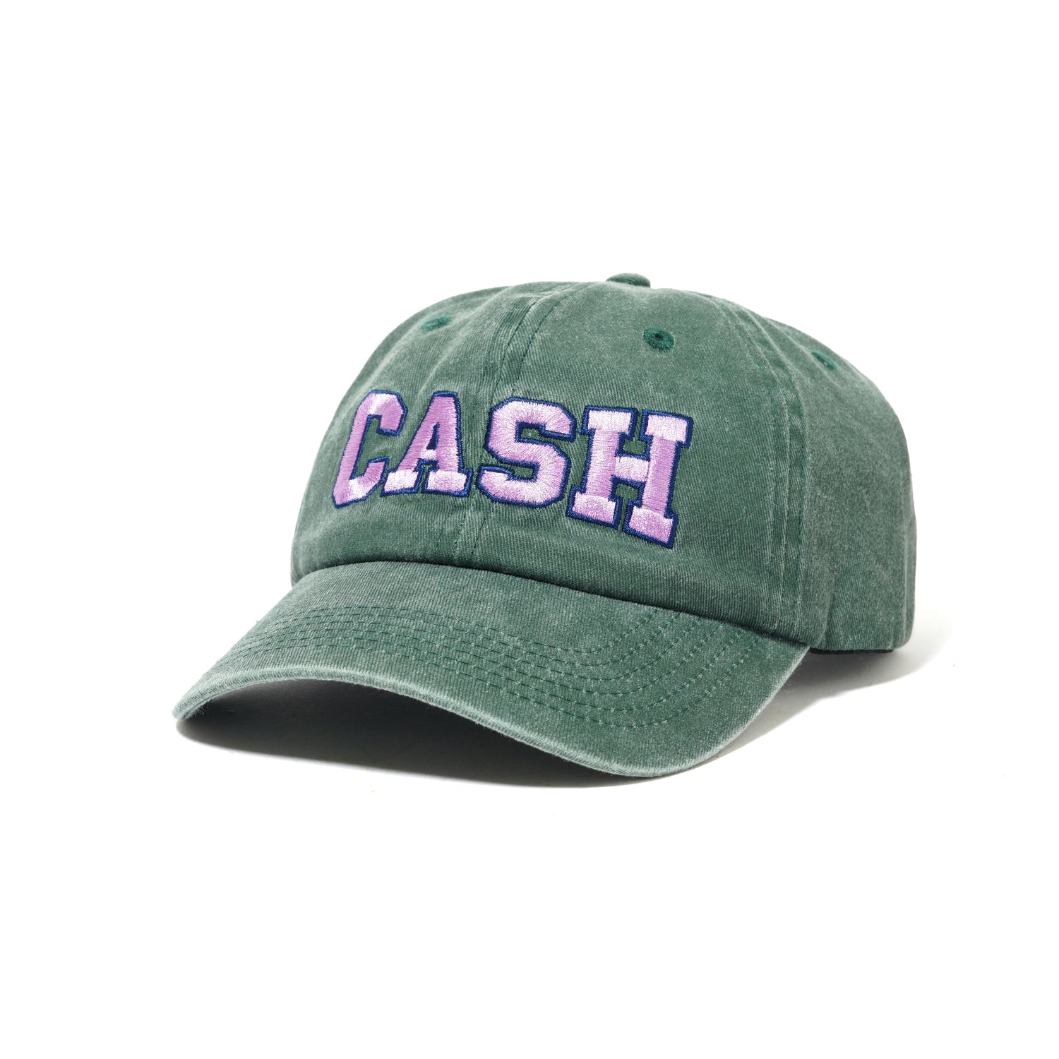 Campus 6 Panel Cap, Washed Forest