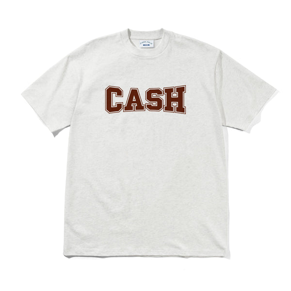 Cash Only Campus Tee, Ash