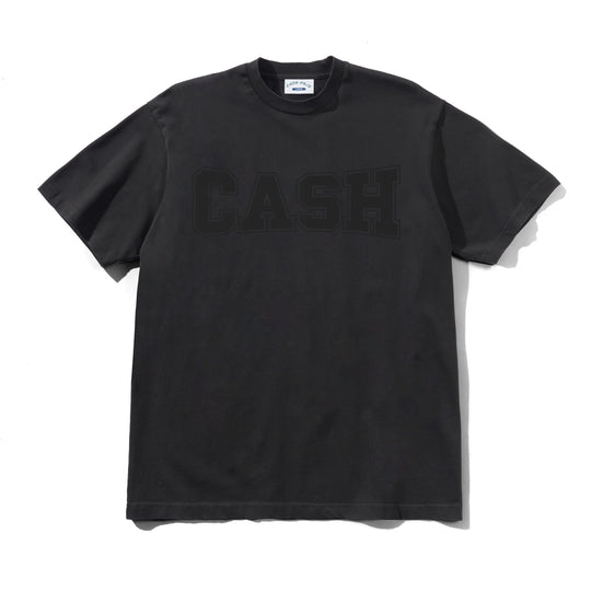 Campus Tee, Washed Black