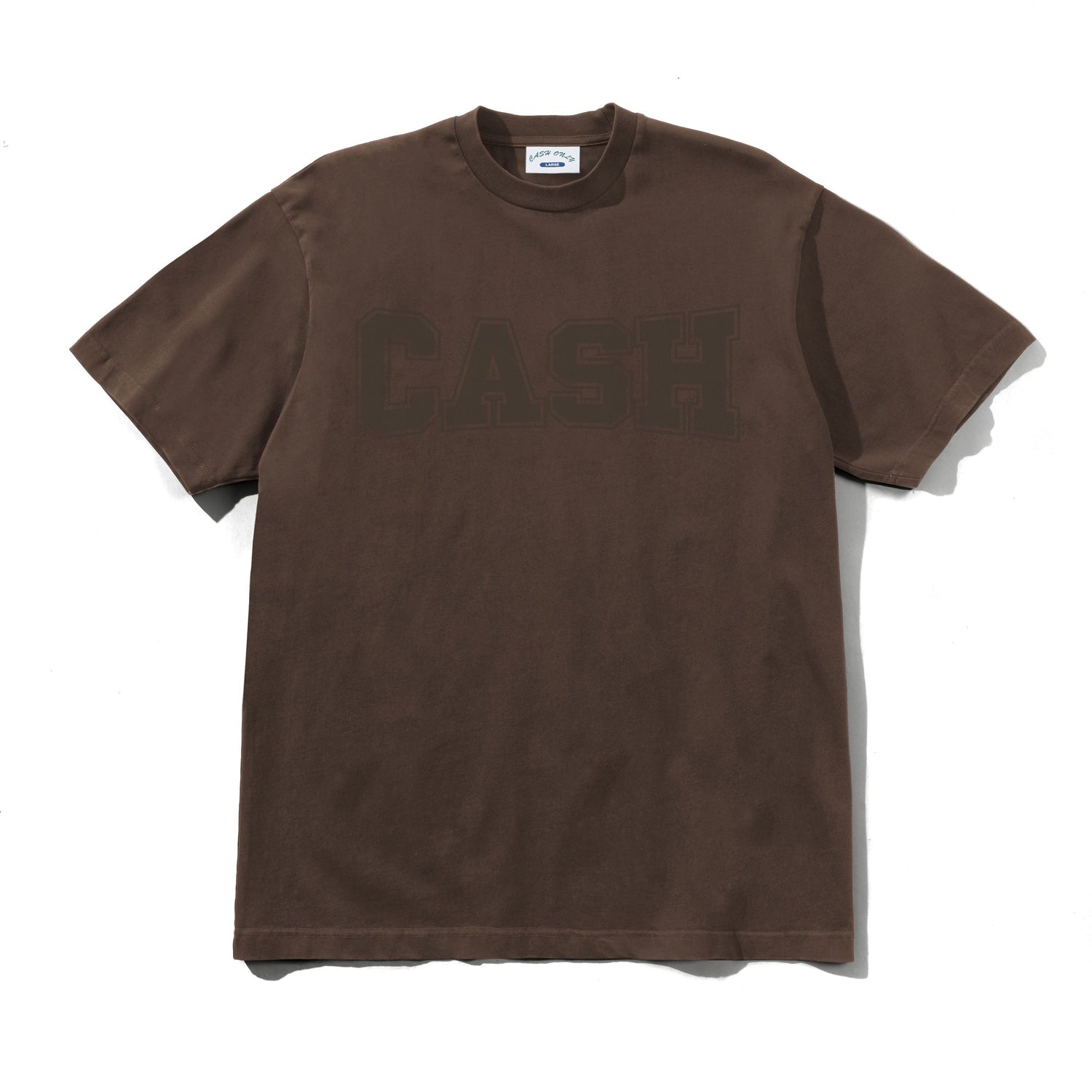 Campus Tee, Washed Brown