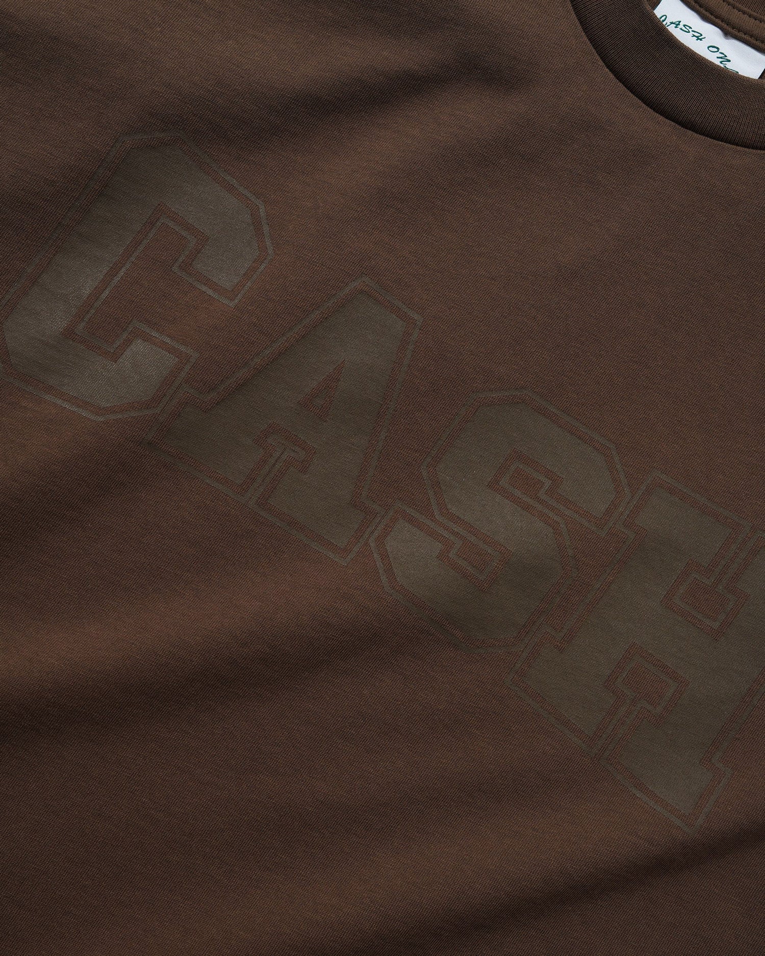 Campus Tee, Washed Brown