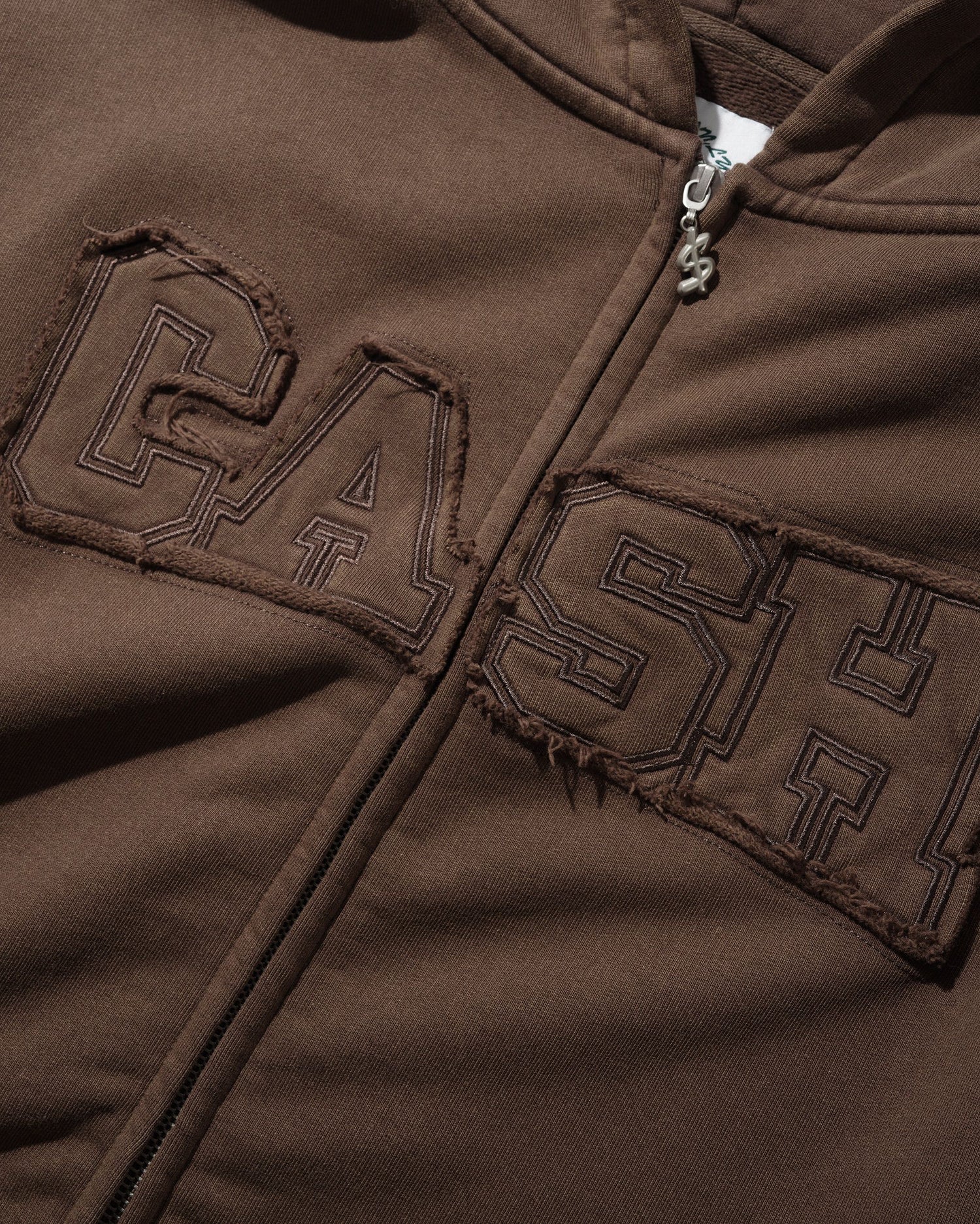 Campus Zip-Thru Hood, Washed Brown