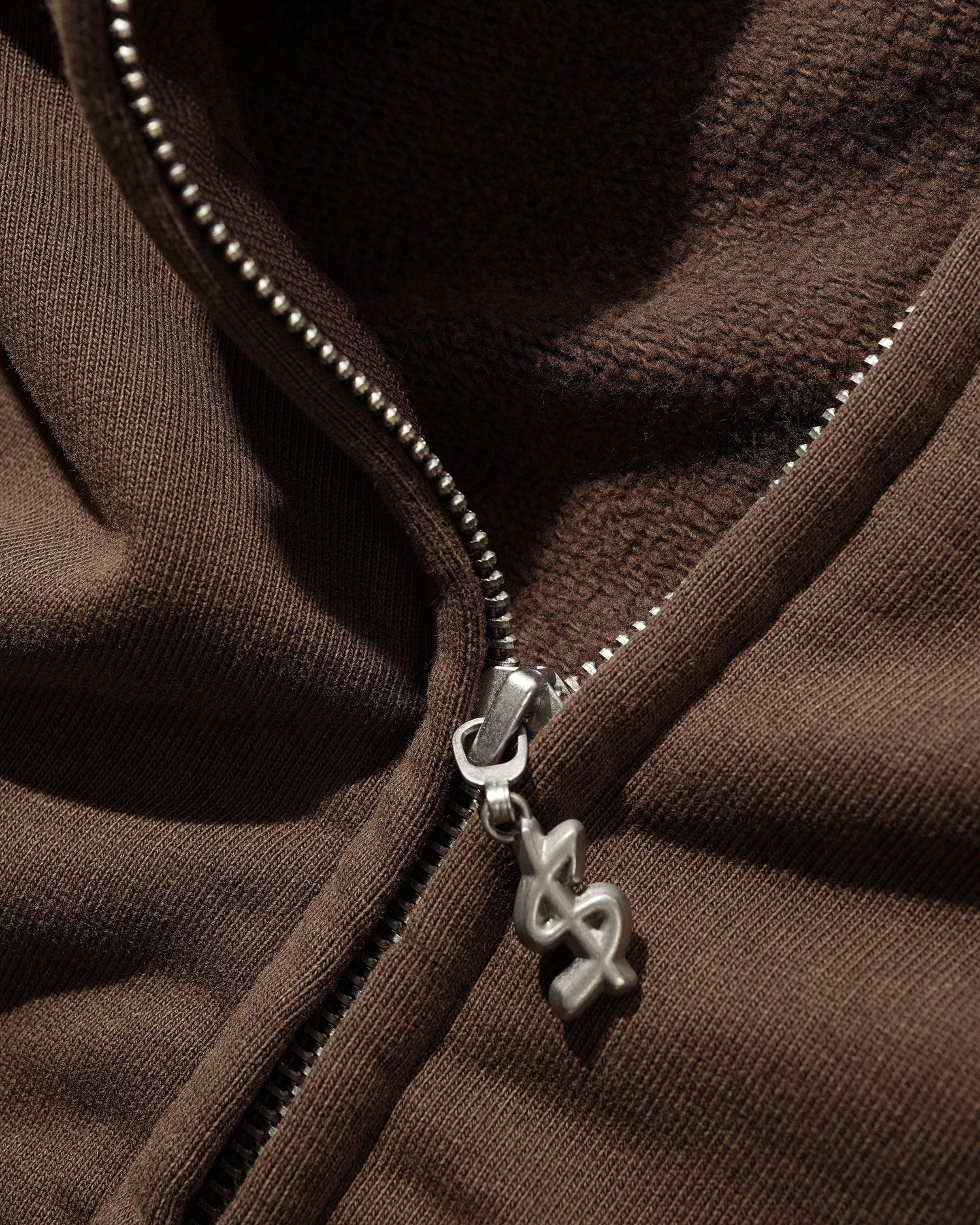Campus Zip-Thru Hood, Washed Brown