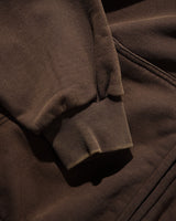 Campus Zip-Thru Hood, Washed Brown