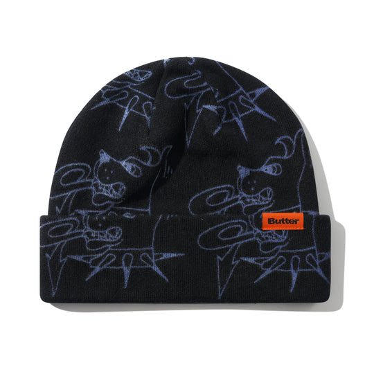Canine Beanie, Black