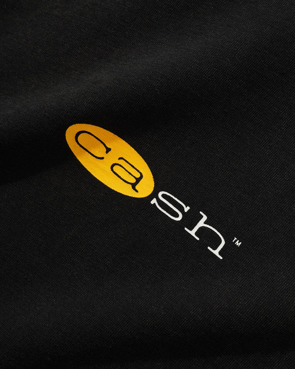 Cash Only Capital Tee, Washed Black