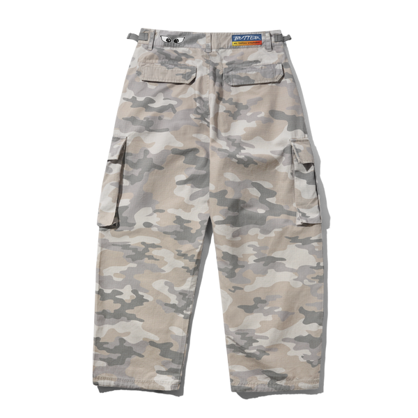 Butter Goods Cargo Pants, Snow Camo