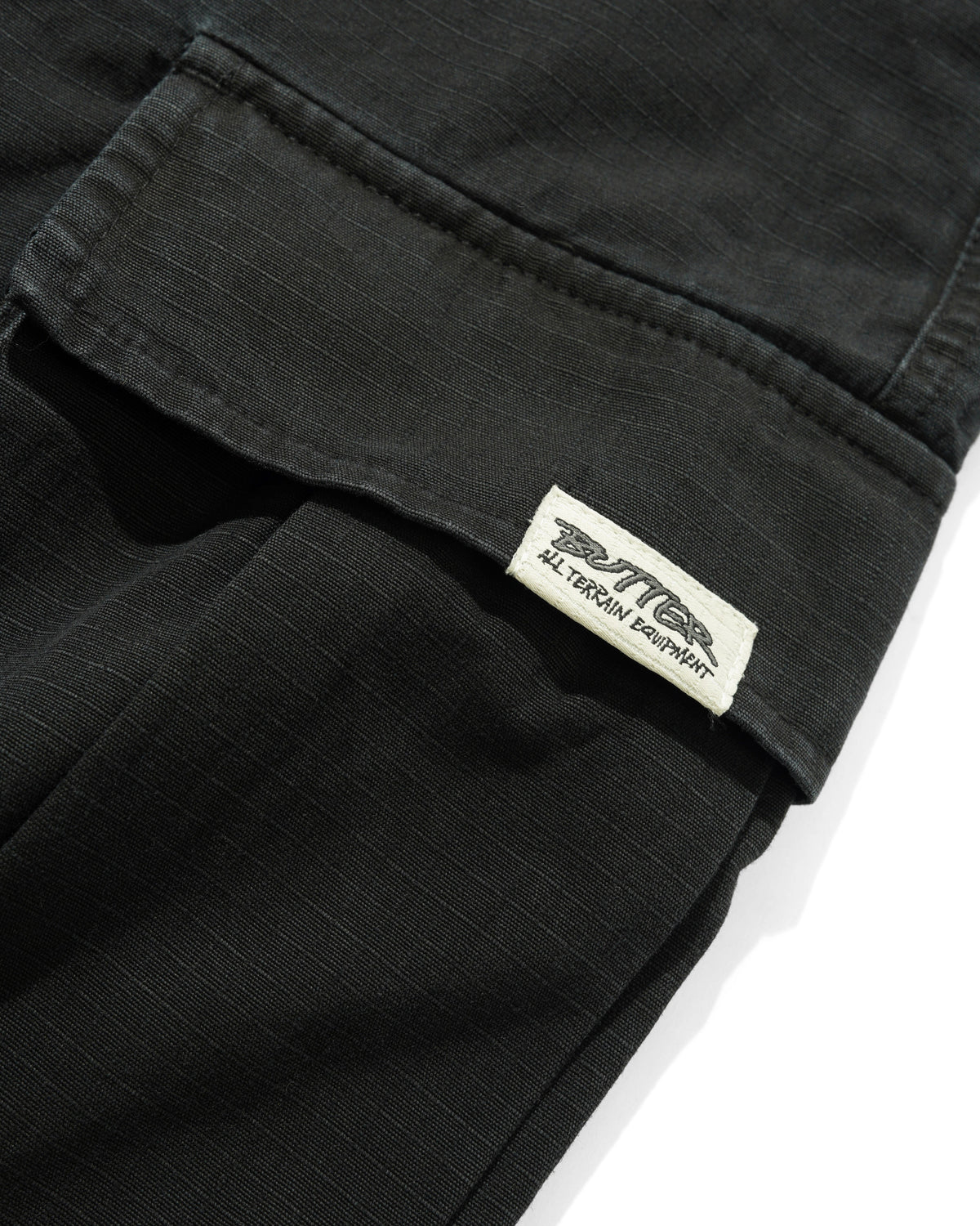Cargo Pants, Washed Black