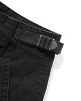 Cargo Pants, Washed Black