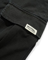 Cargo Shorts, Washed Black