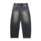 Carpenter Denim Jeans, Dirty Indigo Wash