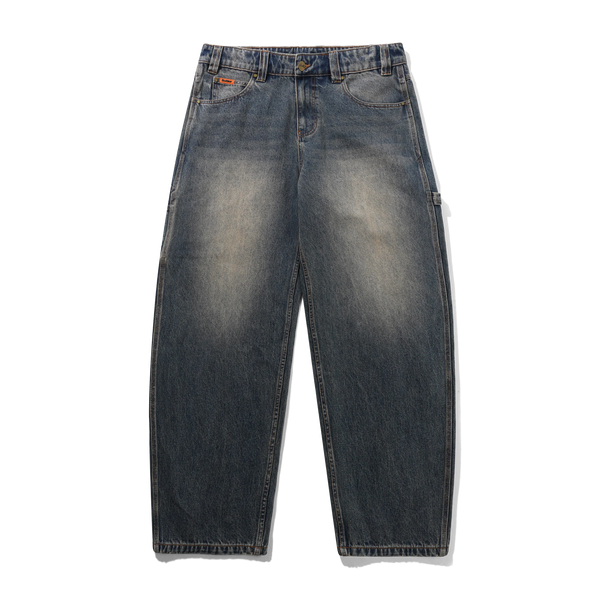 Butter Goods Carpenter Denim Jeans, Dirty Indigo Wash