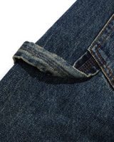 Carpenter Denim Jeans, Dirty Indigo Wash