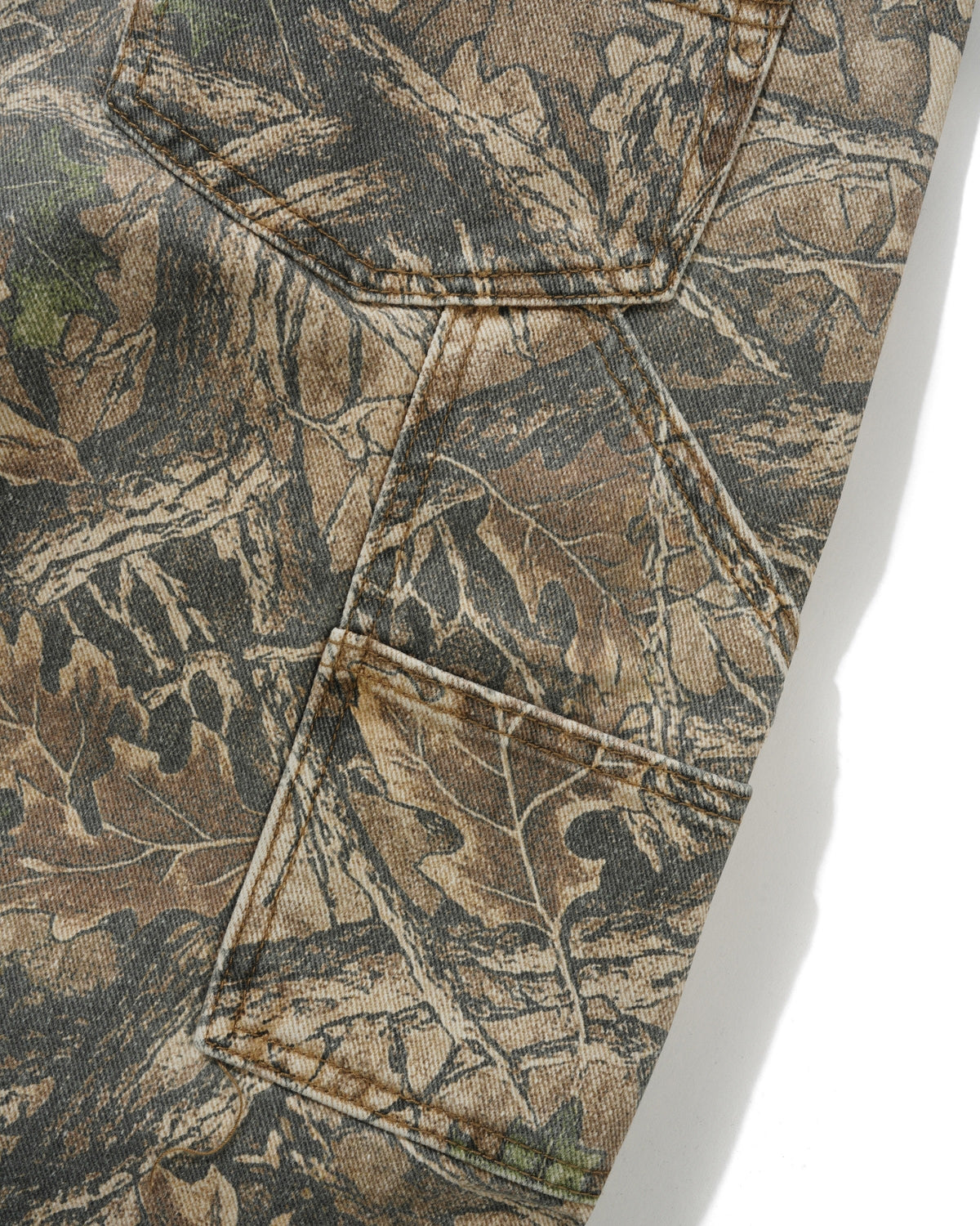 Carpenter Denim Jeans, Forest Camo