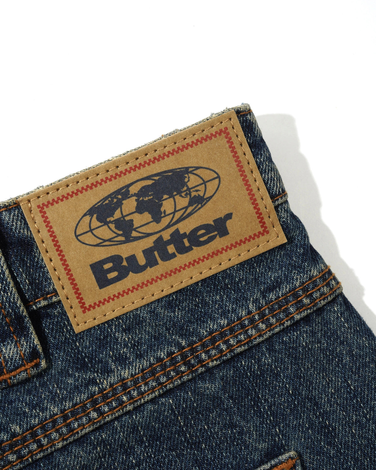 Carpenter Shorts, Dirty Indigo Wash