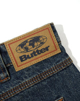 Carpenter Shorts, Dirty Indigo Wash