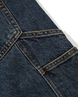 Carpenter Shorts, Dirty Indigo Wash
