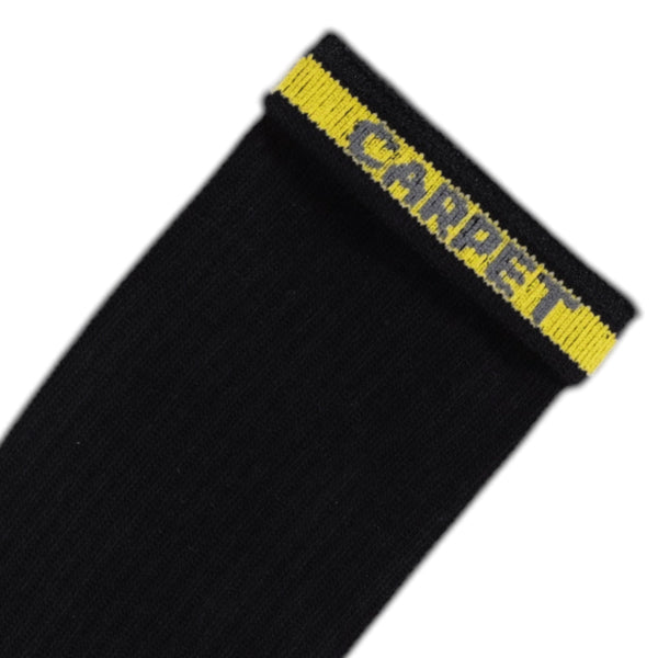 Carpet Company Carpet Socks, Black
