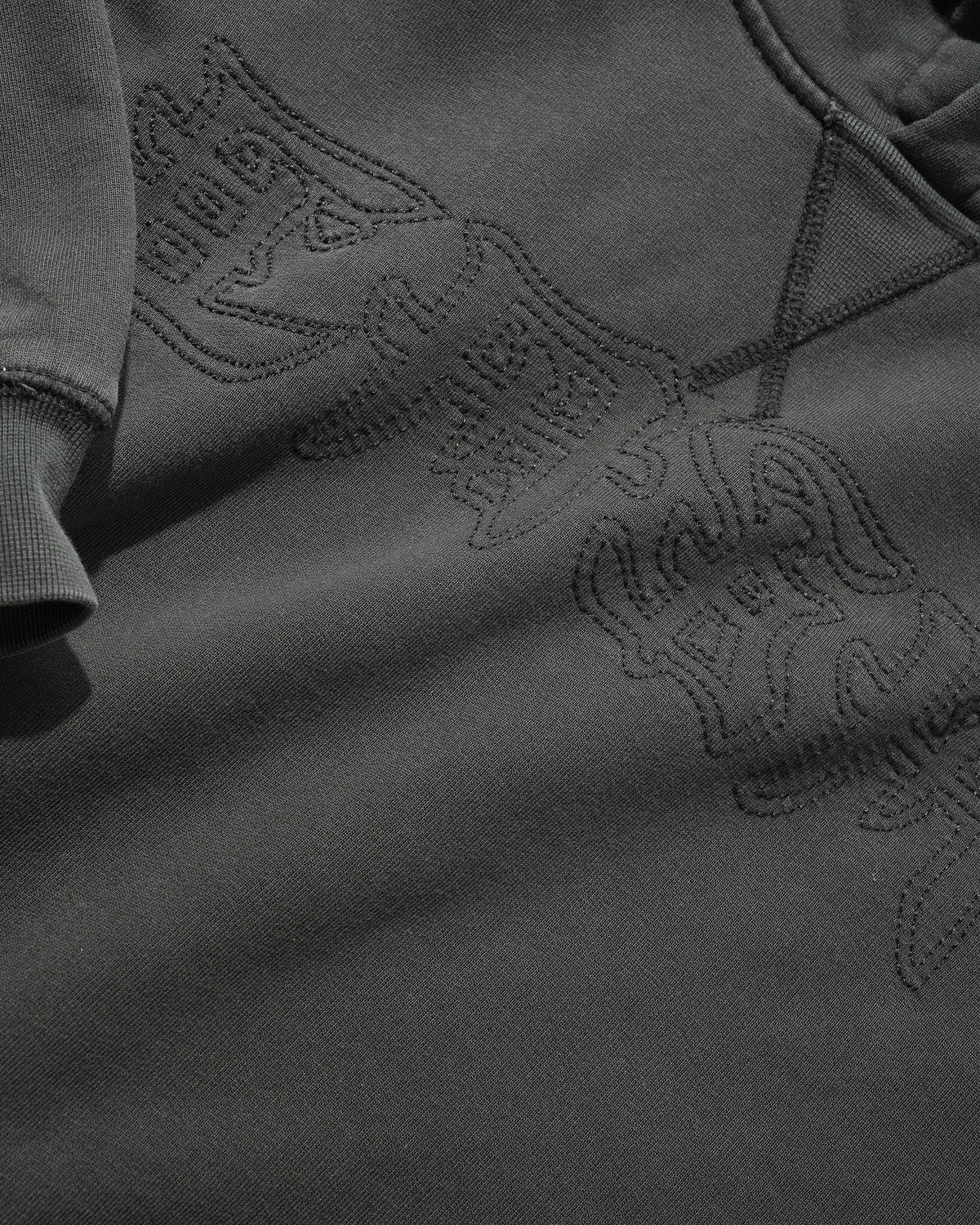 Cash Pullover Hood, Washed Charcoal