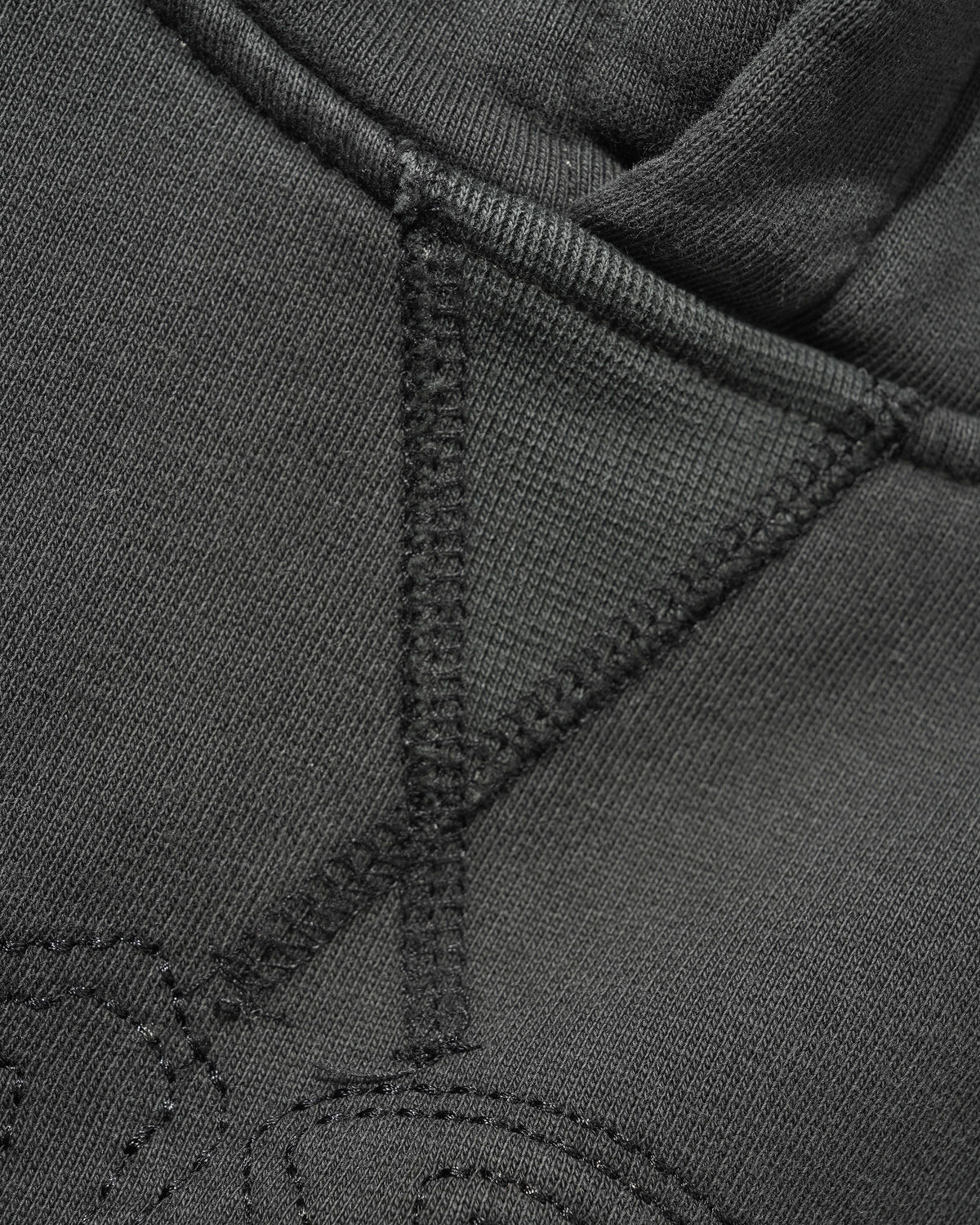 Cash Pullover Hood, Washed Charcoal