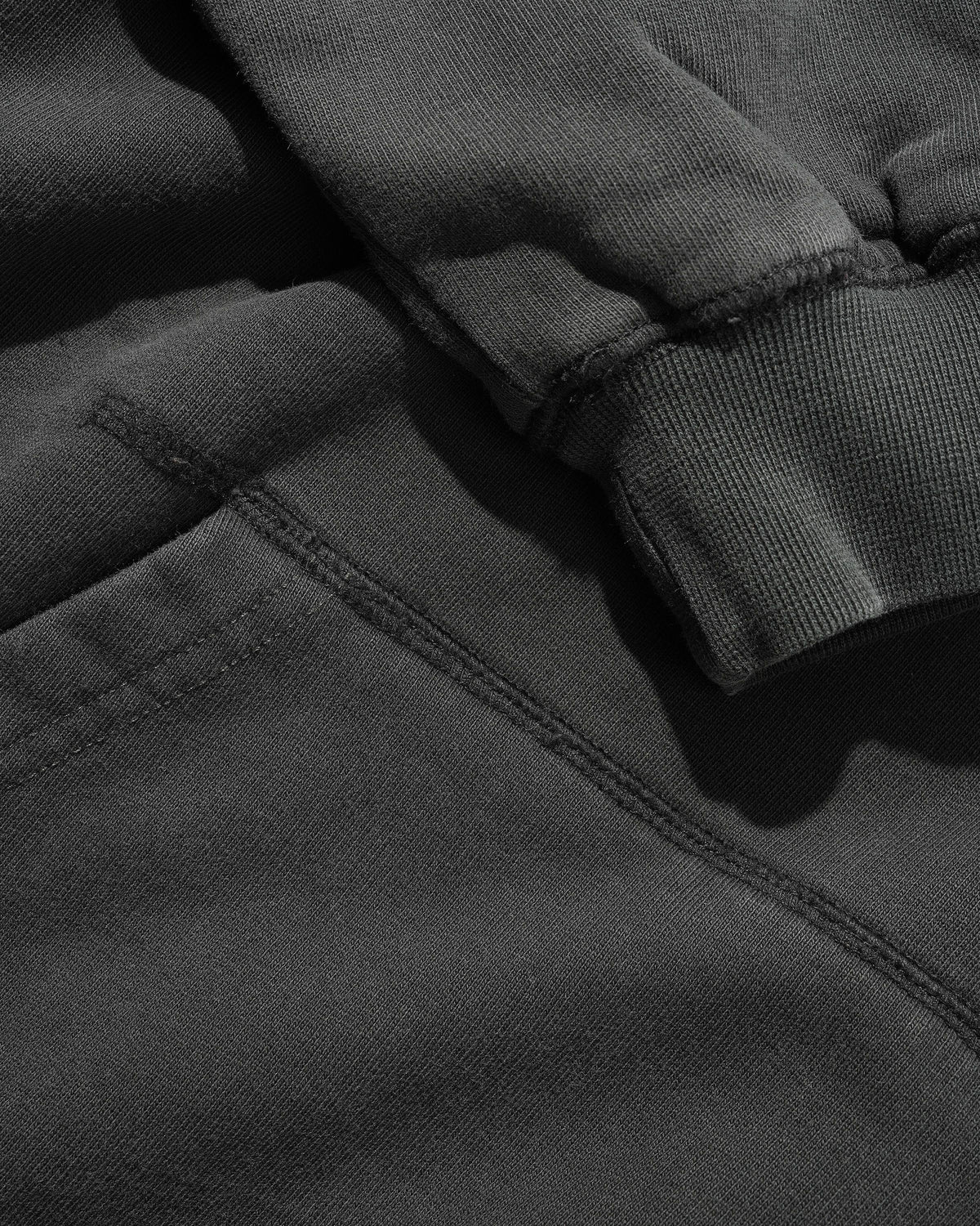 Cash Pullover Hood, Washed Charcoal