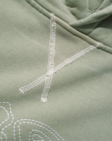 Cash Pullover Hood, Washed Dull Mint