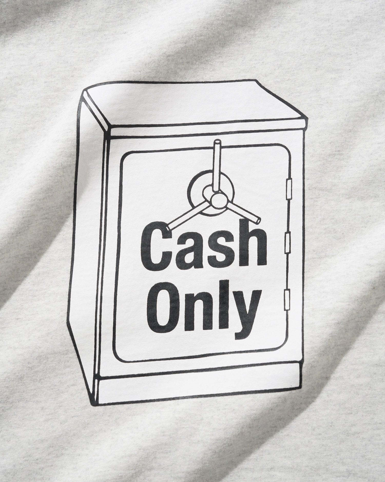 Cash Safe Tee, Ash