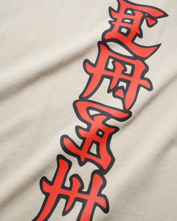 Cash Only Cash Tee, Stone