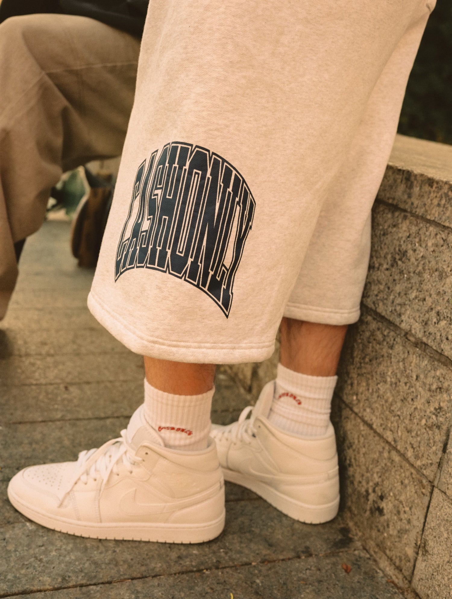 Bench Fleece Shorts, Ash