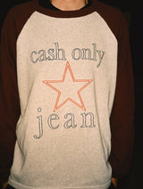 Star Knitted Sweater, Ash / Burgundy