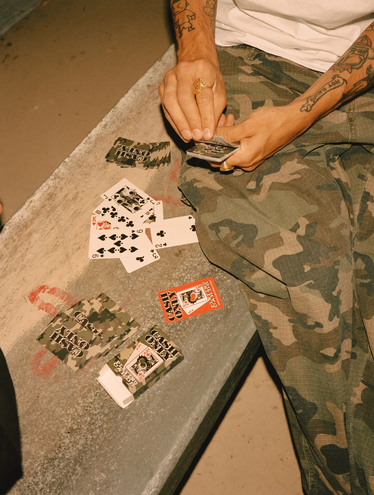 Playing Cards, Camo