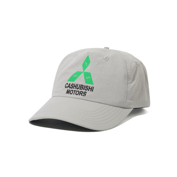 Cash Only Cashubishi 5 Panel Cap, Light Grey
