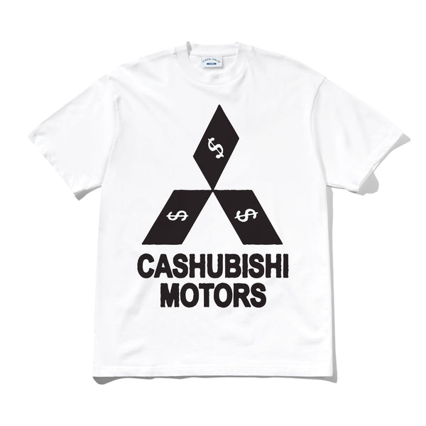 Cash Only Cashubishi Tee, White