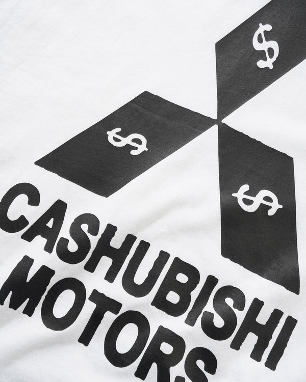 Cash Only Cashubishi Tee, White